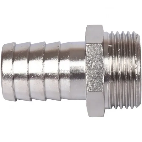 Штуцер НР 3/4"x20, никелированный Stout