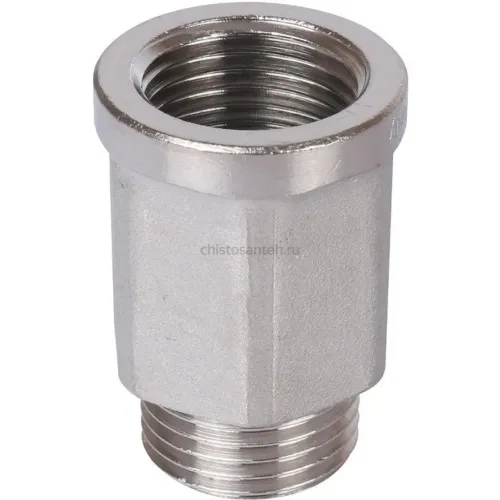 Удлинитель ВН шестигранный 1/2"x1/2", никелированный Stout