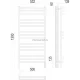 Прато П15 500х1300 электро (sensor quick touch) Полотенцесушитель TERMINUS