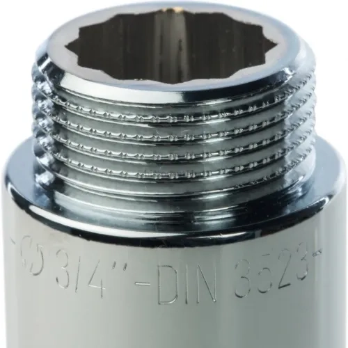 Удлинитель 3/4"x100, хромированный Stout
