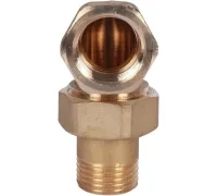 Разъемное угловое соединение, американка ВН 1/2" уплотнение под гайкой o-ring кольцо Stout
