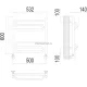 Юпитер П6 500х600 Полотенцесушитель TERMINUS