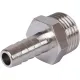 Штуцер НР 1/2"x10, никелированный Stout