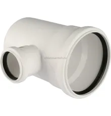 Тройник канализационный Raupiano Plus 110/50х87° REHAU (РЕХАУ - 11213241001)