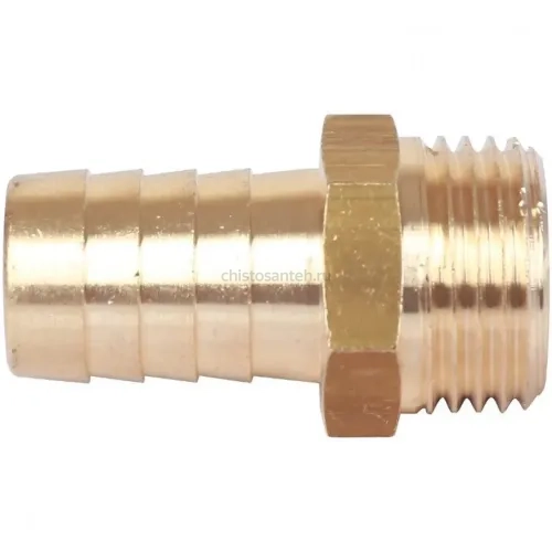 Штуцер НР 1/2"x16 мм Stout