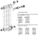 Стальной трубчатый радиатор RIFAR TUBOG TUB 3057 - 8 секций DV1