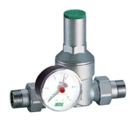 Редуктор давления хром FAR 1/2" наружный-наружный, c манометром FA 2815 12 (ФАР)