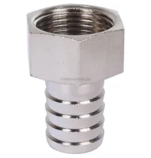 Штуцер ВР 3/4"x20, никелированный Stout