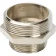 Ниппель НН переxодной 2"x1 1/2", никелированный Stout