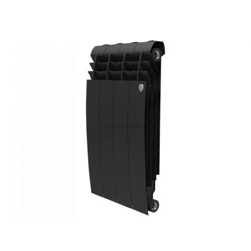 Радиатор Royal Thermo 500 х 8 секций BiLiner Noir Sable биметаллический секционный