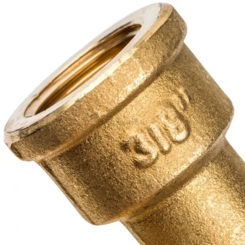 Угольник с упором НВ 3/8" Stout