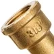 Угольник с упором НВ 3/8" Stout