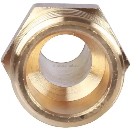 Штуцер НР 1/2"x14 мм Stout