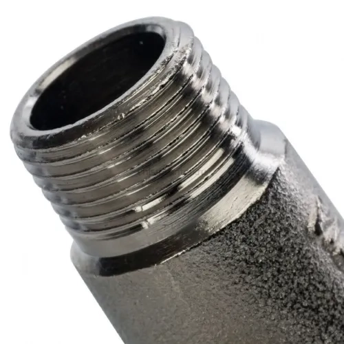 Угольник НВ 3/8" никелированный Stout