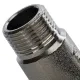 Угольник НВ 3/8" никелированный Stout