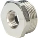 Футорка 2"x1/2", никелированная Stout
