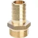 Штуцер НР 3/4"x25 мм Stout
