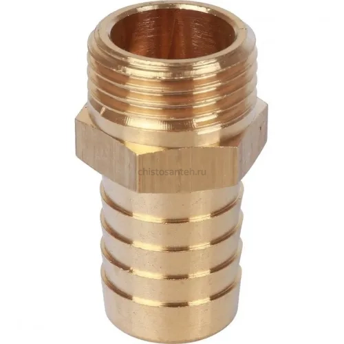 Штуцер НР 1/2"x18 мм Stout
