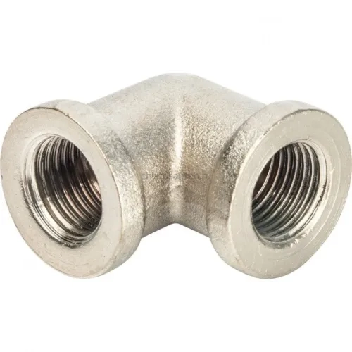 Угольник ВВ 1/4" никелированный Stout