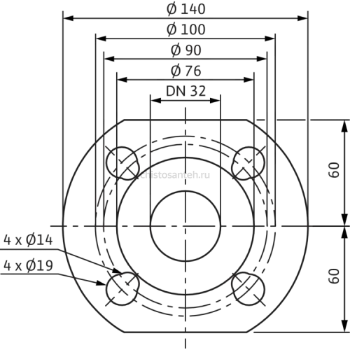 Циркуляционный насос Wilo Stratos-D 32/1-8 PN6/10 2160567,2090461