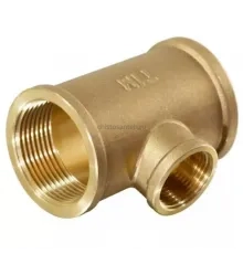 Тройник Латунный ВВВ 1"x3/4"x1" TIM (ТИМ)