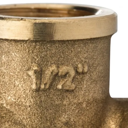 Угольник с креплением ВР 1/2" Stout