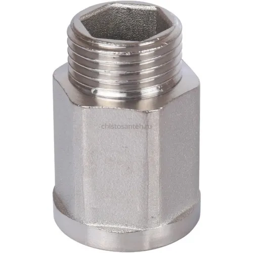 Удлинитель ВН шестигранный 1/2"x1/2", никелированный Stout