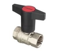 Кран шаровый 2" ВВ маховик пластмассовый Optibal Oventrop