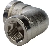 Угольник ВВ 3/8" никелированный Stout