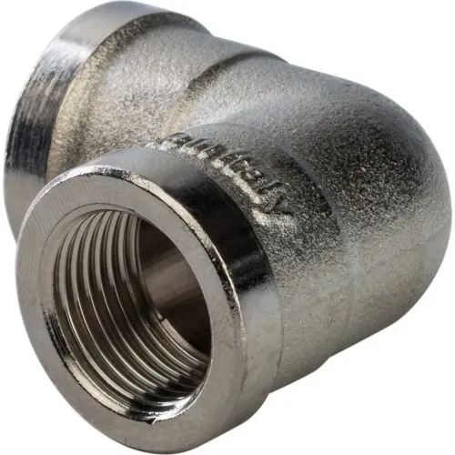 Угольник ВВ 3/8" никелированный Stout