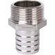 Штуцер НР 1"x25, никелированный Stout