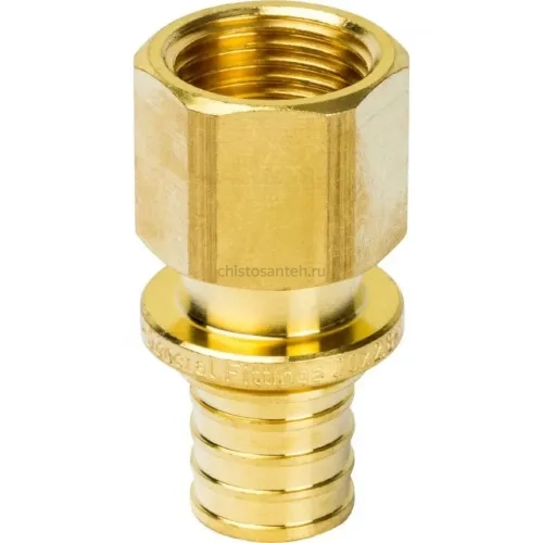 Переходник с внутренней резьбой 20xG 1/2" для труб из сшитого полиэтилена Stout