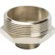 Ниппель НН переxодной 2"x1" никелированный Stout