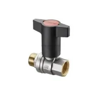 Кран шаровый 2" НВ маховик пластмассовый Optibal Oventrop