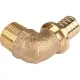 Уголок-переходник с наружной резьбой 20-R 1/2 RX+ REHAU (РЕХАУ - 14563481001)