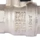 Кран шаровой стандартнопроходной ВР/ВР 1/2", ручка бабочка Stout