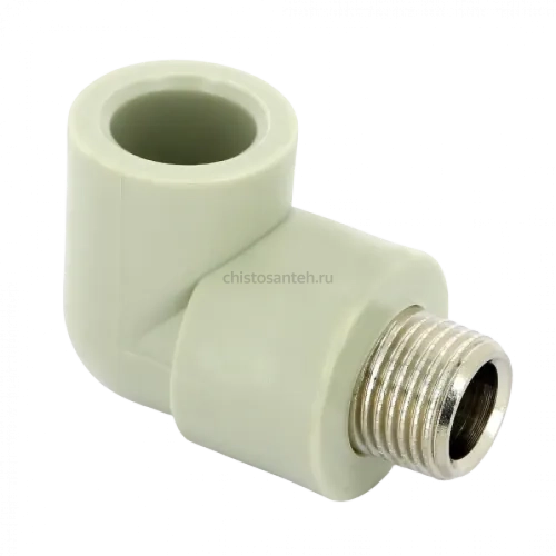 Угольник PPR с наружной резьбой 25x1/2" FV-Plast