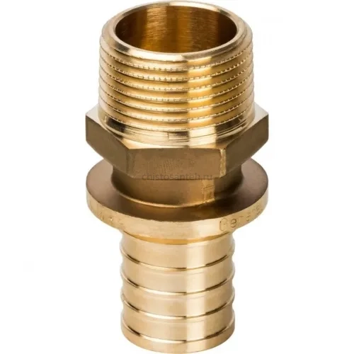 Переходник с наружной резьбой 32xR 1" для труб из сшитого полиэтилена Stout