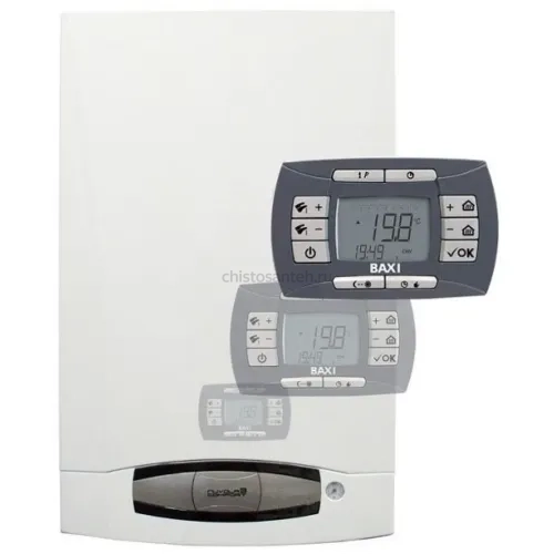 Котел газовый настенный Baxi NUVOLA 3 Comfort 240 i (CSB45424358- Бакси)
