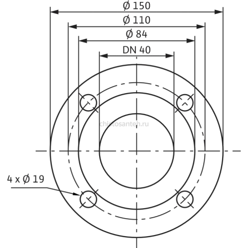 Циркуляционный насос Wilo Stratos 40/1-8 PN16 2068604