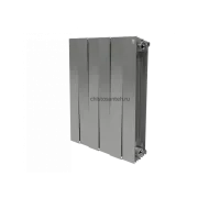 Радиатор Royal Thermo 500 х 12 секций PianoForte Silver Satin VD биметаллический секционный
