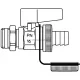 Кран шаровый Optiflex 1/2" НР Ду 15 Oventrop