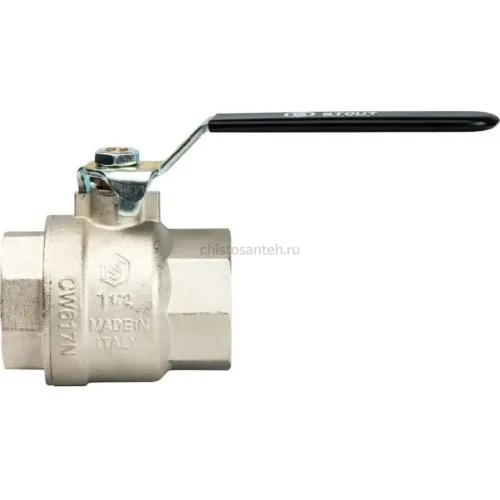 Кран шаровой полнопроходной ВР/ВР 1 1/2", ручка рычаг Stout