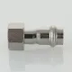Пресс-муфта с накидной гайкой 18 мм х 3/4" из нержавеющей стали VTi.908.I.001805 VALTEC (ВАЛТЕК)