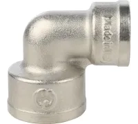 Угольник ВВ 3/4"x1/2" никелированный Stout