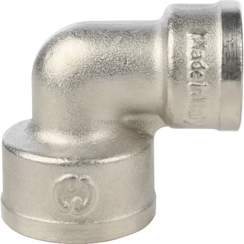 Угольник ВВ 3/4"x1/2" никелированный Stout