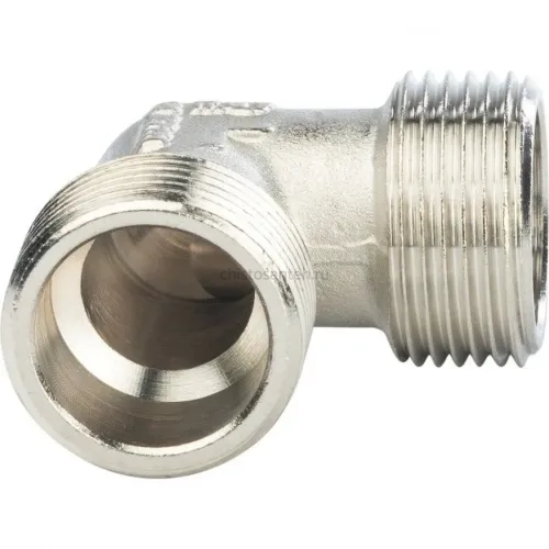 Угольник НН 3/4" никелированный Stout