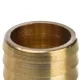 Штуцер НР 3/4"x20 мм Stout