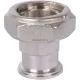 Разъемное соединение с плоским уплотнением 3/4", никелированное Stout