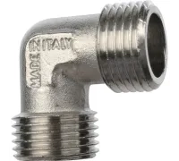 Угольник НН 1/2" никелированный Stout